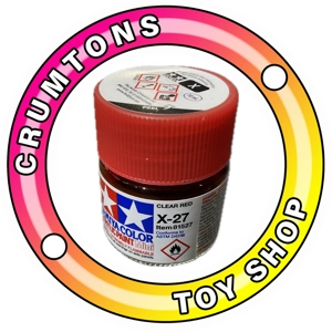Tamiya X27 Clear Red Paint 10ml
