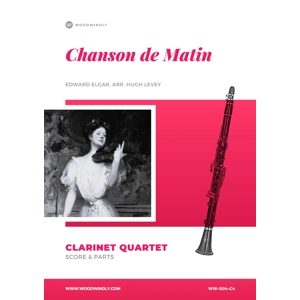 Chanson de Matin, Elgar, Clarinet Quartet