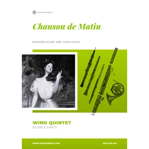 Chanson de Matin, Elgar, Wind Quintet