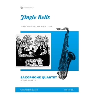 Jingle Bells for Saxophone Quartet