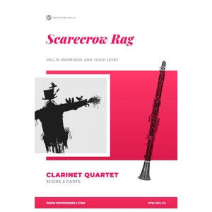 Scarecrow Rag, Morrison, Clarinet Quartet