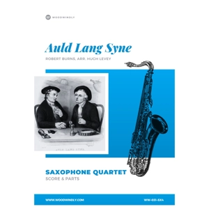 Auld Lang Syne for Sax Quartet
