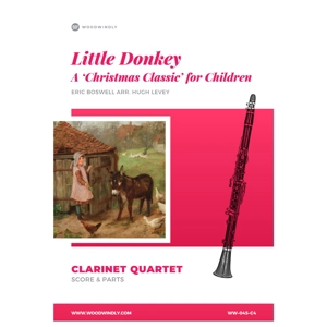 Little Donkey for Clarinet Quartet