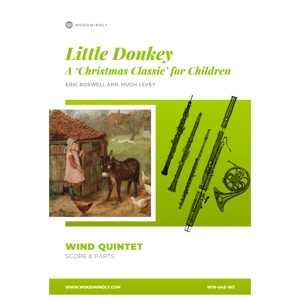 Little Donkey arranged for Wind Quintet