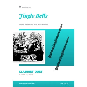 Jingle Bells for Clarinet Duet