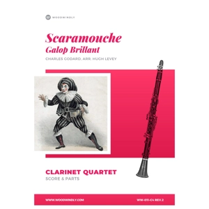 Scaramouche (Galop Brillant), Godard, Clarinet Quartet