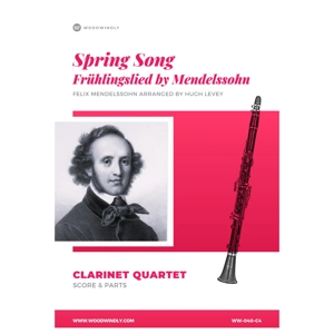 Spring Song (Frühlingslied) Opus 62 no.5 by Mendelssohn ar..