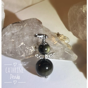 Engel i golden obsidian