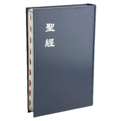 聖經和合本-大字神版-藍面銀邊-拇指索引 0810050blue