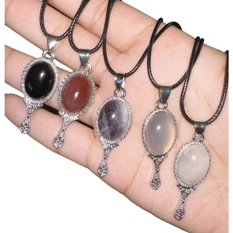 Mirror Wax Rope Necklaces