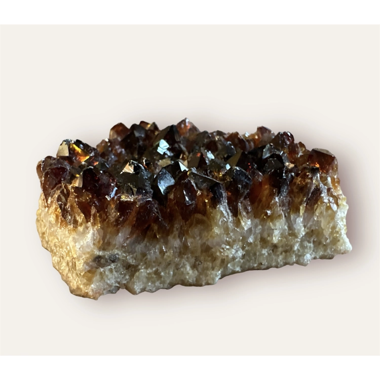 Citrine Cluster (Heat Treate..