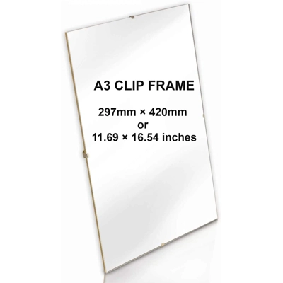 A3 Clip Frames