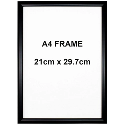 A4 Black Certificate Photo F..