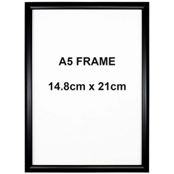 A5 Black Certificate Photo F..