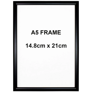 A5 Black Certificate Ph..