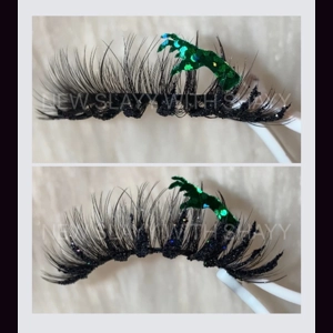 BLACK GLITTER BOTTOM ZOMBIE YARD