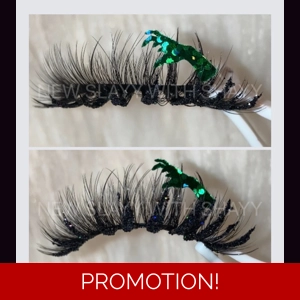 BLACK GLITTER BOTTOM ZOMBIE YARD