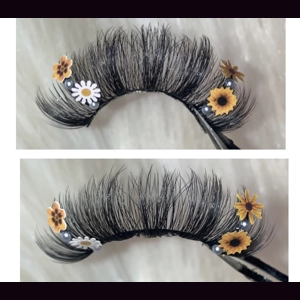 Pearled yellow flowers