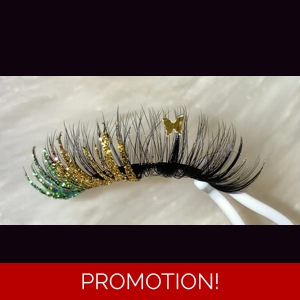 GREEN & YELLOW GOLD WITH BUTTERFLY