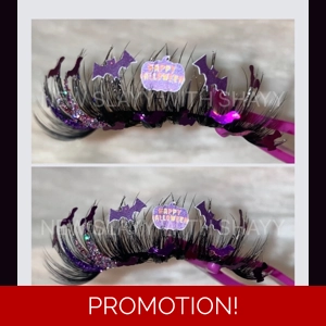 PURPLE HAPPY HALLOWEEN PUMPKIN