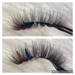 Red white and blue is natural