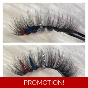 Red white and blue is natural