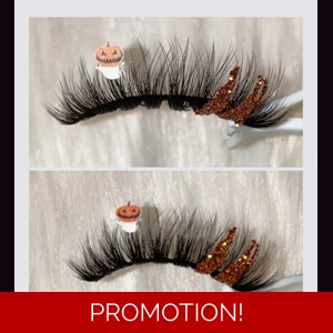 ORANGE GLITTER PUMPKIN GHOST