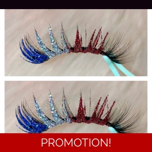 NATURAL RED SILVER BLUE USA