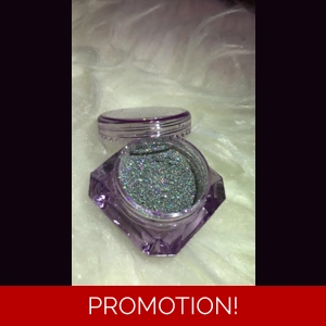 SLAY GLITTERS - HOLOGRAPHIC SILVER