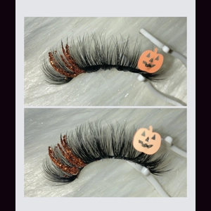 ORANGE GLITTER PUMPKIN