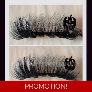 BLACK GLITTER PUMPKIN