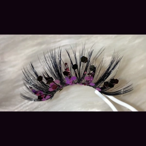 Purple circle dramatic