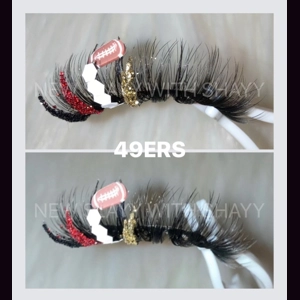 SAN FRANCISCO 49ERS LASHES