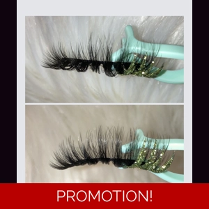 LIGHT GREEN PEEK GLITTER