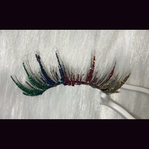 JUNETEENTH GLITTER LASHES