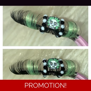 Green juice rhinestone