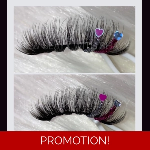 Pink & silver glitter heart