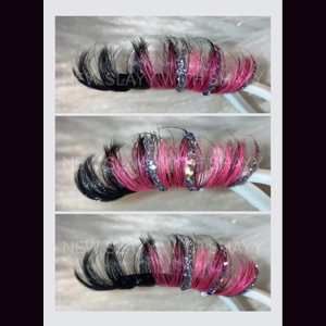 PINK SILVER RHINESTONE