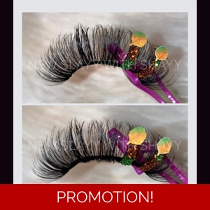 ORANGE & GREEN OMBRÉ FALL LEAFS