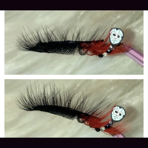 Red rhinestone horror