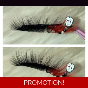 Red rhinestone horror