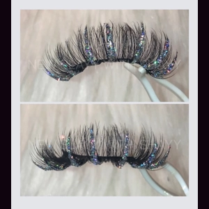 ALL SILVER DISCO GLITTER BOTTOMS