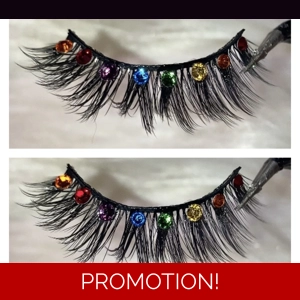 RAINBOW RHINESTONE TOPS