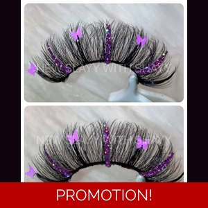 PURPLE BUTTERFLY BOTTOMS