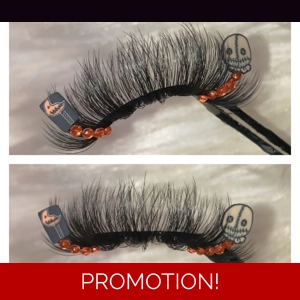 Orange rhinestone sam