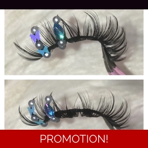 Blue butterfly mermaid pearls