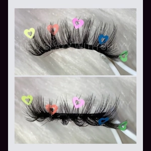 Rainbow heart natural