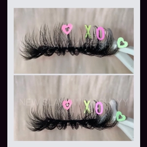 LIME GREEN & HOT PINK X.O.