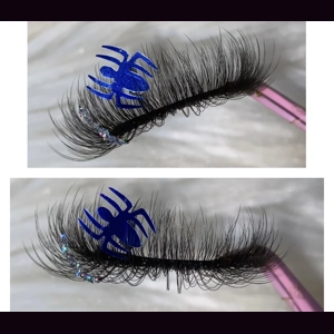 Disco glitter Dark blue Whispy spider