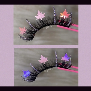 Light pink purple fall